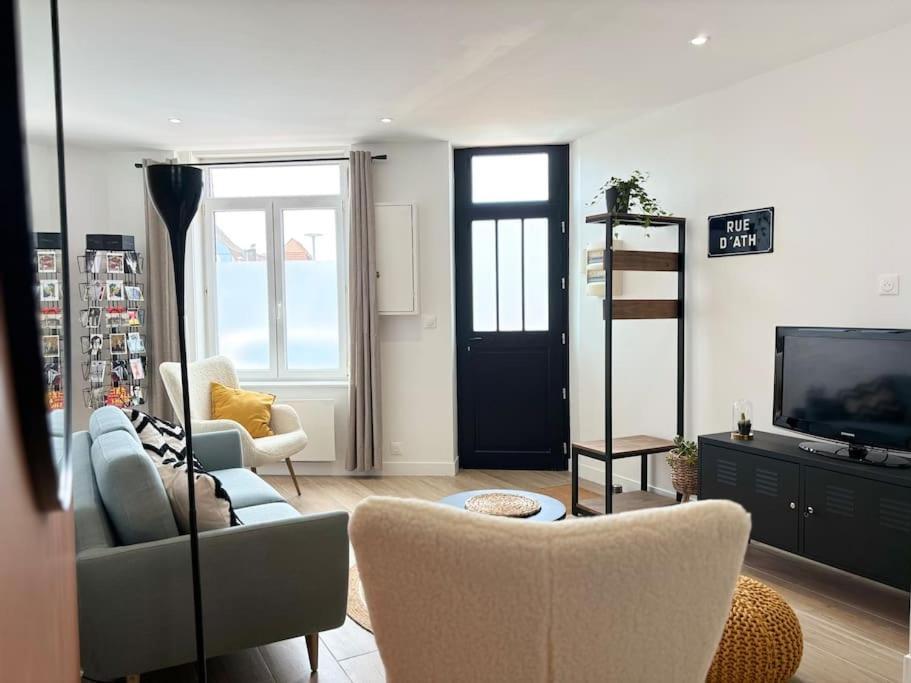 Maison Renovee 4 Personnes - Prox Lille Marquette-les-Lille Luaran gambar